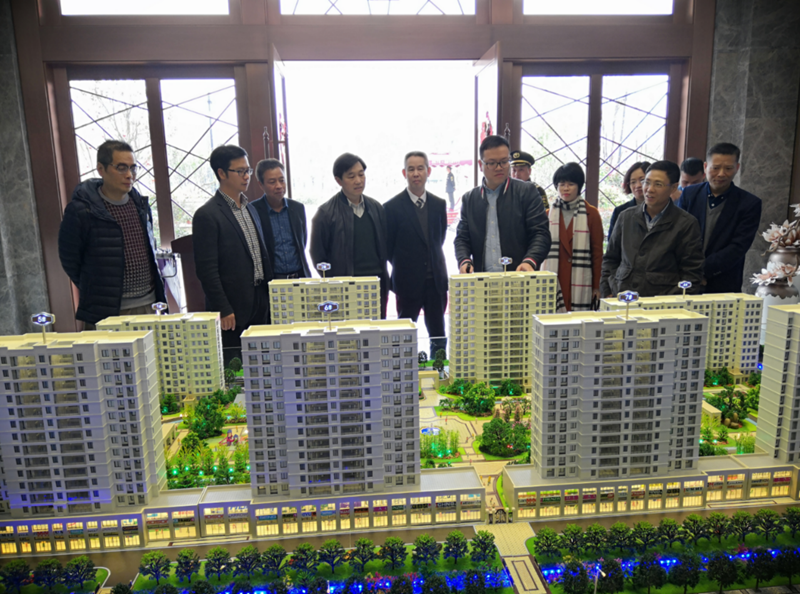 施祖法調(diào)研松陽(yáng)美林&middot;南城壹號(hào)項(xiàng)目