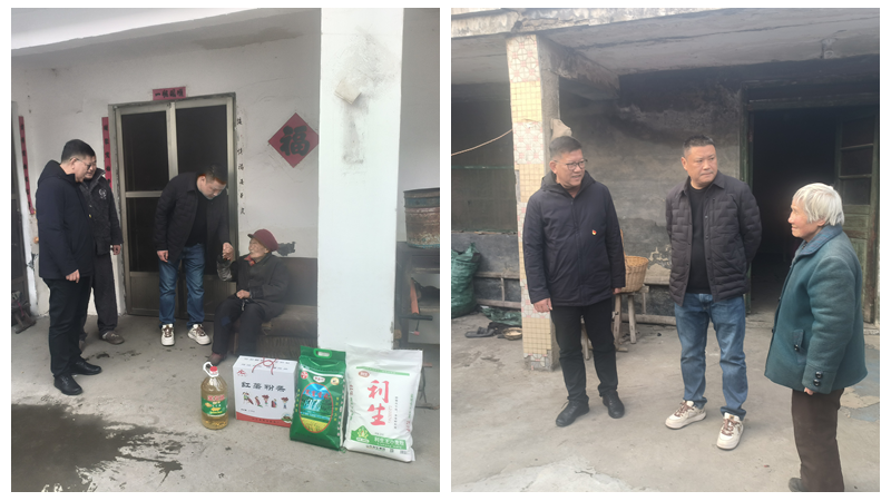 濟(jì)寧華都黨員公益服務(wù)隊赴垞河村開展新春慰問